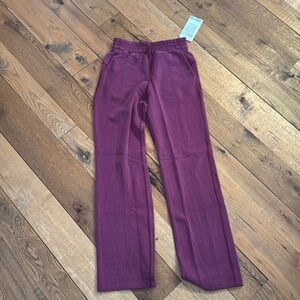 Lululemon softened pant regular deep luxe size 4